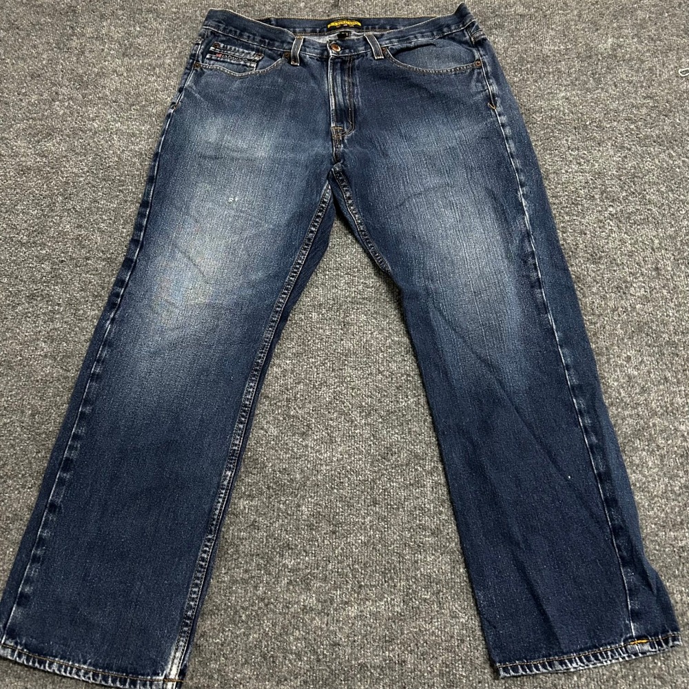 U.S. Polo Assn. Jeans Mens Size 36 Blue Straight Leg Cotton Classic 111802HF